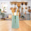 1Groene Plastic Chopstick En Container Voor Netjes Opslaan 8