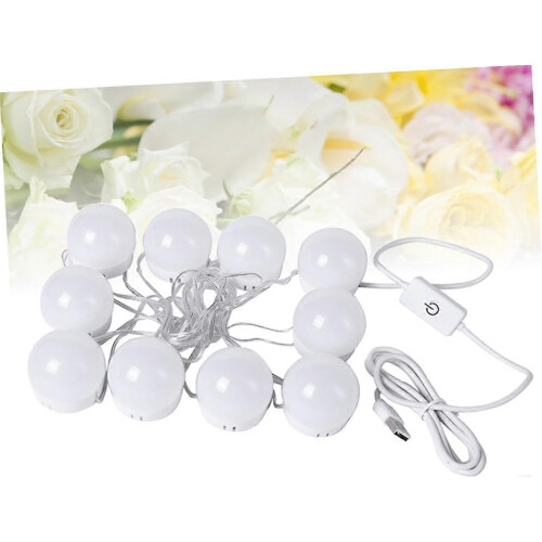 Vanity Mirror Light Bulb LED Adjustable Brightness 3 Color Modes Eye Protection 1