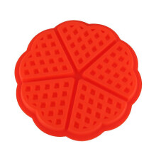 Waffel-Schokoladenform, lebensmittelechtes Silikon, antihaftbeschichtet, hitzebeständig, spülmaschinenfest