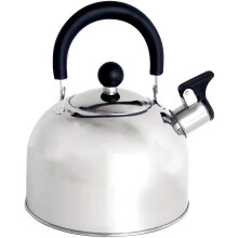 Stainless Steel Whistling Kettle 4L Induction Suitable with Whistle and Insulated Handles