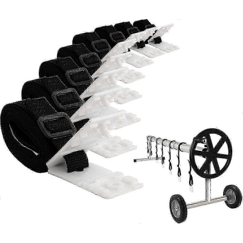 Swimming Pool Reel for Covers 300-570 cm, Durable Construction, Easy Roll and Unroll 1