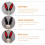 1Zwart Bunny Oor Hoofdband Accessoire 4