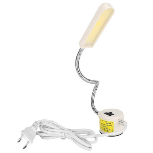 Sewing Machine LED Light 6W COB Beads Adjustable Angle Magnetic Base for Lighting 2