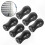 Blinds Cord Pull Knob, Black, PVC, 12 Pcs, Compatible with Various Window Treatments 5