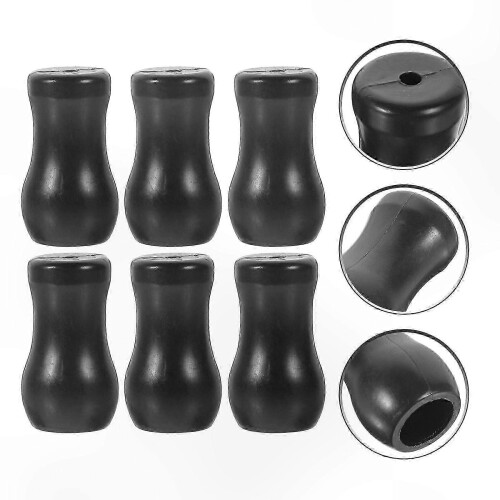 Blinds Cord Pull Knob, Black, PVC, 12 Pcs, Compatible with Various Window Treatments 2