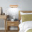 Nordic Rotating Woodwork Wall Lamp LED for Decor White 4