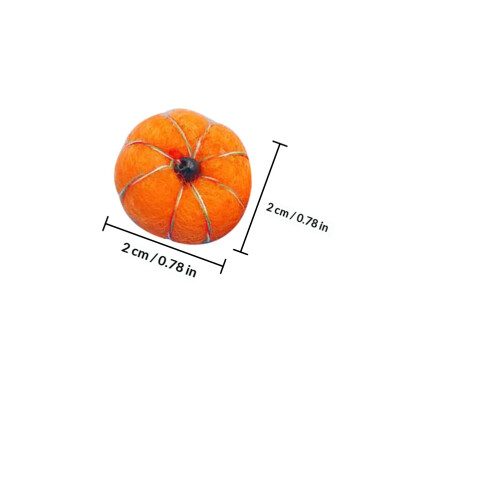 10St Pompoen Decoraties DIY Broche Haarspeld Accessoires 1
