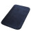 Microfiber Bathroom Rug Extra Thick Absorbent Non Slip Dark Blue 40x60 cm 2