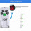 Ceiling Fan Remote Control with Light Dimmer, 3 Speed, Compatible with Hunter Bay Home Decorators Collection 3