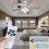 Ceiling Fan Remote Control with Light Dimmer, 3 Speed, Compatible with Hunter Bay Home Decorators Collection 5
