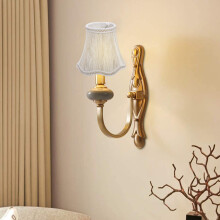 1St Gouden Stoffen Lampenkap Voor Bureaulamp En Plafondlamp