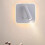 Mounted Eye Protection Rotatable Wall Reading Light Full Spectrum Spotlight LED Lamp Sconce Bedside Square White 3