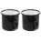 Retro Enamel Cup 2Pcs Black Enamel Drinking Cup Set with Handle for Home 3