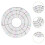 Ceramic Pottery Trimming Tool for Clay Shaping and Division, Acrylic Circular Divider 3