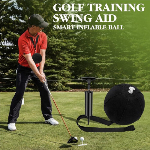 Training   Training Aid Inflatable Swing Training  with Inflator Pump Swing Corrector Aid for Beginner