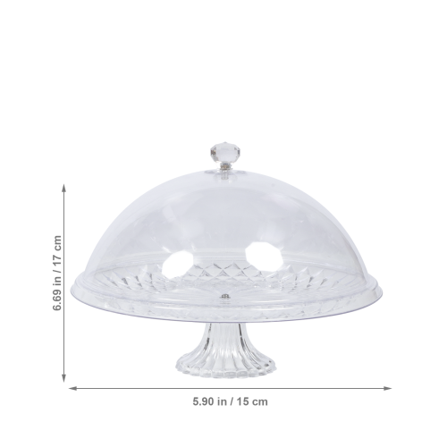 1Set Transparante Voedselcover Voor Cake En Dessert 1