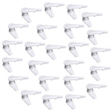 100St Lichtkap Bevestigingsclips PP Wit Voor Plafondlampen