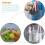 Plastic Shower Basket with Handle Portable Drainage Storage Bin for Bathroom Kitchen Dorm 4