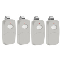 4 Pcs 1 Channel Gate Opener Remote for Multi Code 308911 Linear MCS308911 300MHz Garage Door Opener Remote Control