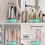 Foldable Wall Mounted Clothes Hanger Rack, Swing Arm Space Saving Laundry Room Valet Hook Holder 4