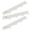 Sliding Coat Hook Rack, 3Pcs Retractable Pull Out Hooks with Adhesive for Closet Kitchen Bathroom 3
