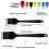 Silicone Basting Brush Set for BBQ, Baking, Cooking, 5-Piece Kitchen Tools 4