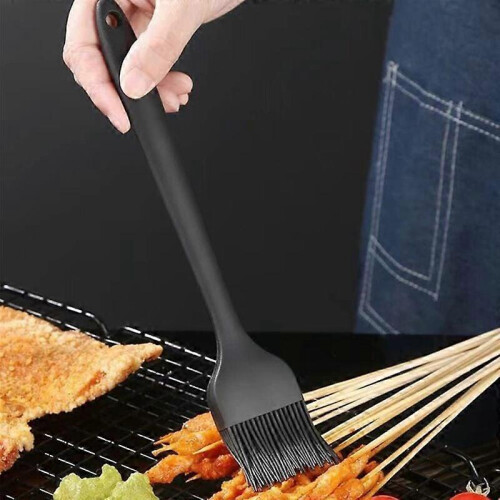 Silicone Basting Brush Set for BBQ, Baking, Cooking, 5-Piece Kitchen Tools 2
