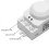 5.8GHz Microwave Sensor Switch 360 Degree Motion Detector for Lights Indoor Wall Ceiling Installation 5