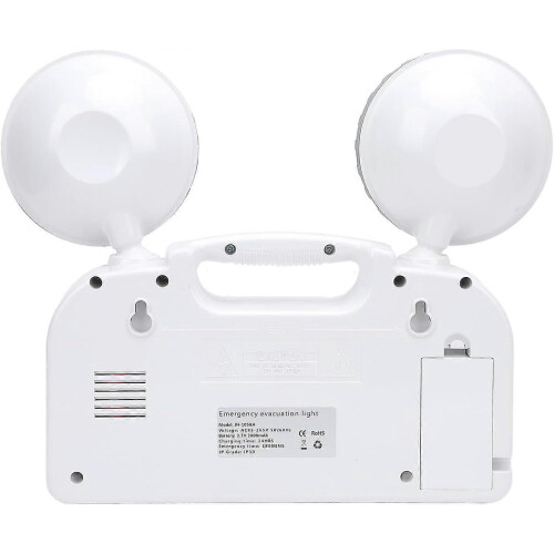LED Emergency Light Wall Mounted Exit Lighting with Battery Backup for Power Outages 1