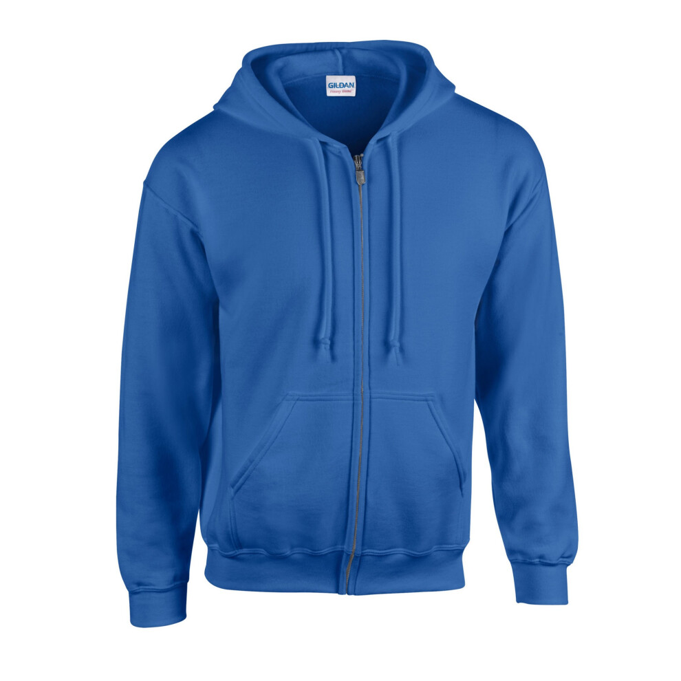 Gildan (S, Royal Blue) Unisex Adult Heavy Blend Full Zip Full Zip Hoodie