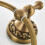 Antique Brass Towel Ring, Wall Mount Retro Round Towel Rail Rack for Bathroom, Solid Copper 5