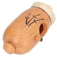 Hummingbird House, Composite Resin Hanging Swing Nest, 13x6x6cm, for Outdoor Garden Patio Indoor