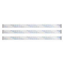 3 Pcs 0.5mm Pitch 200mm Length 24 Pin Flexible Flat Cables