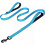 Heavy Duty Double Handle Dog Leash with Reflective Strips for Night Safety 4