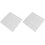 2pcs Air Conditioner Filter Dustproof Screen Compatible with Indoor Hanging AC Unit, 31.9x28.3cm 4