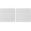 2pcs Air Conditioner Filter Dustproof Screen Compatible with Indoor Hanging AC Unit, 31.9x28.3cm 5
