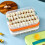 3-Layer Stackable Refrigerator Food Storage Box Tray Container with Lid 4