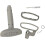 Universal Garment Steamer Replacement Handle and Steam Nozzle Compatible with Handheld Steamers 2