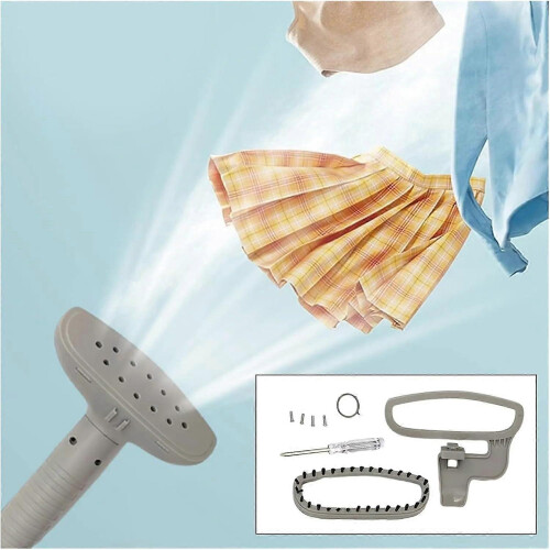 Universal Garment Steamer Replacement Handle and Steam Nozzle Compatible with Handheld Steamers 2