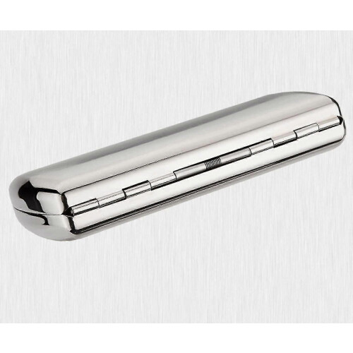 Durable Metal Cigarette Case for 12 Cigarettes (54 x 89 x 19mm) 2