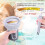 Analizzatore digitale 2 in 1 per pH e cloro di piscine e spa, portatile con ampio display. 3