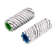 Cepillo de rodillo para piedra compatible con la limpiadora de suelos inalámbrica Karcher FC7 FC5 FC3, 4 piezas de microfibra