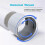 Portable AC Coupler 150mm Universal Threaded Exhaust Hose Connector for 6 Inch Diameter 5