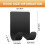 Razor Holder Hook, Self-Adhesive Stainless Steel for Wall, 2-Pack 2