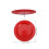 Red Dinnerware Plates for Storage 4Pcs Round Lightweight Plates 2