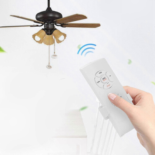 Ceiling Fan Light Kit with Remote Control, Timer, Wireless Receiver Compatible with Standard Fixtures 2