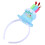 Blauwe Feestelijke Cake Haarband Voor 1