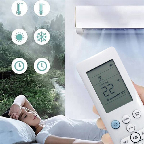 Replace RG10F (E)/BGEF Remote Control for Midea RG10F (E)/BGEF A/C Air Conditioner 2