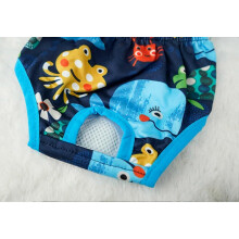 Reusable Dog Diaper with Suspenders for Small Female Puppies, Washable Pet Underwear