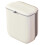 Foldable Wall Mounted Kitchen Trash Can with Lid, 3.2 Gallon Space Saving Under Sink Waste Bin 5